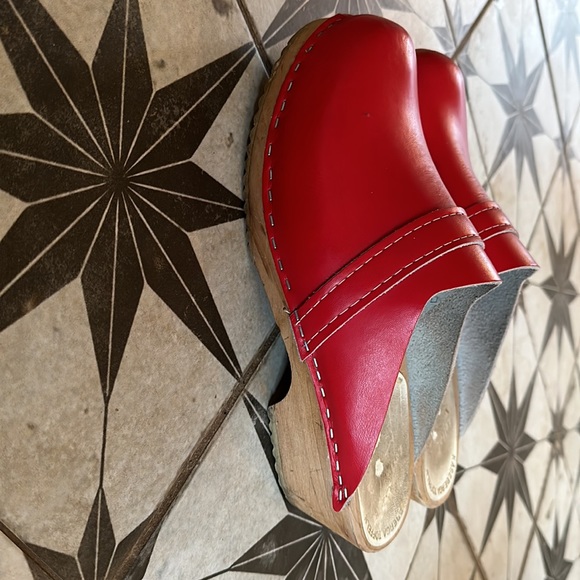 Vintage clogs -kaseberga toffelx 39 - Picture 4 of 6